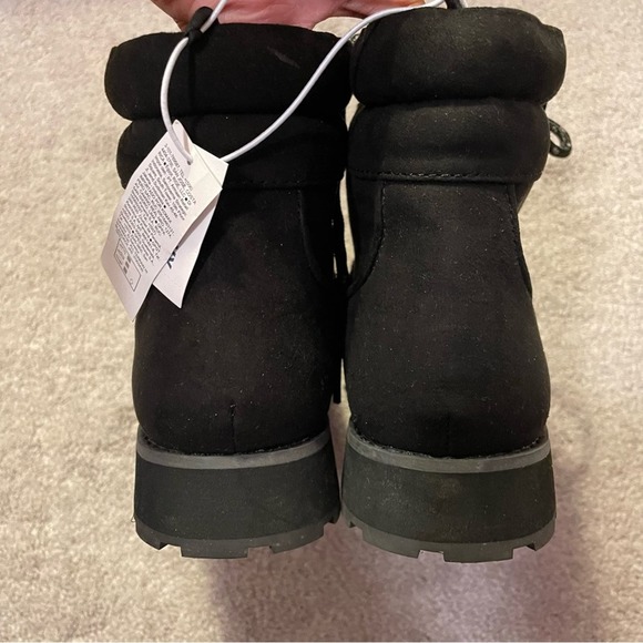 Old Navy Faux Suede Hiking Boots - Picture 5 of 8